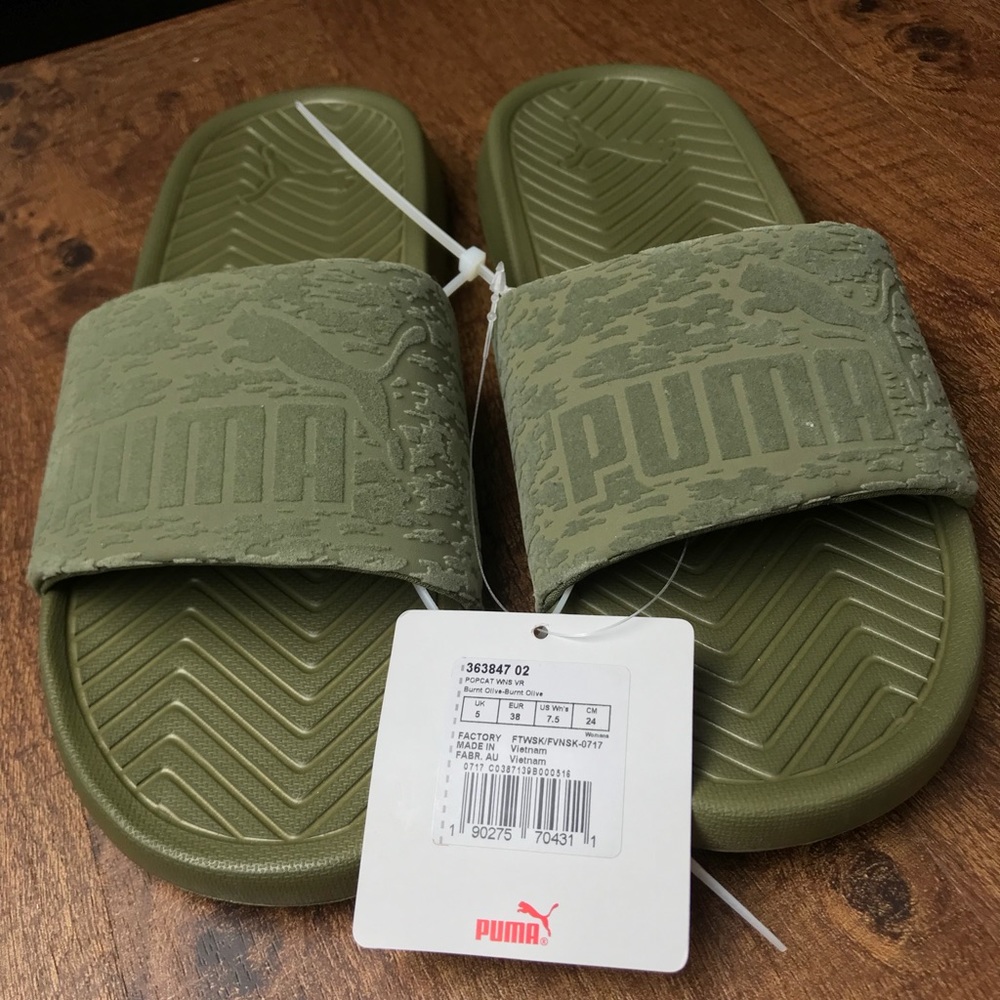 NWT Puma Popcat VR Olive Velvet WMNS - Picture 7 of 8